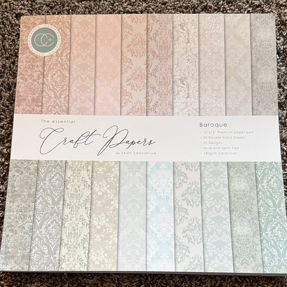 Craft Papers and Embellishments Set - Picture 2 of 6